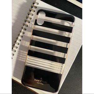 Kate Spade Clear/Black/White - IPhone XS Max